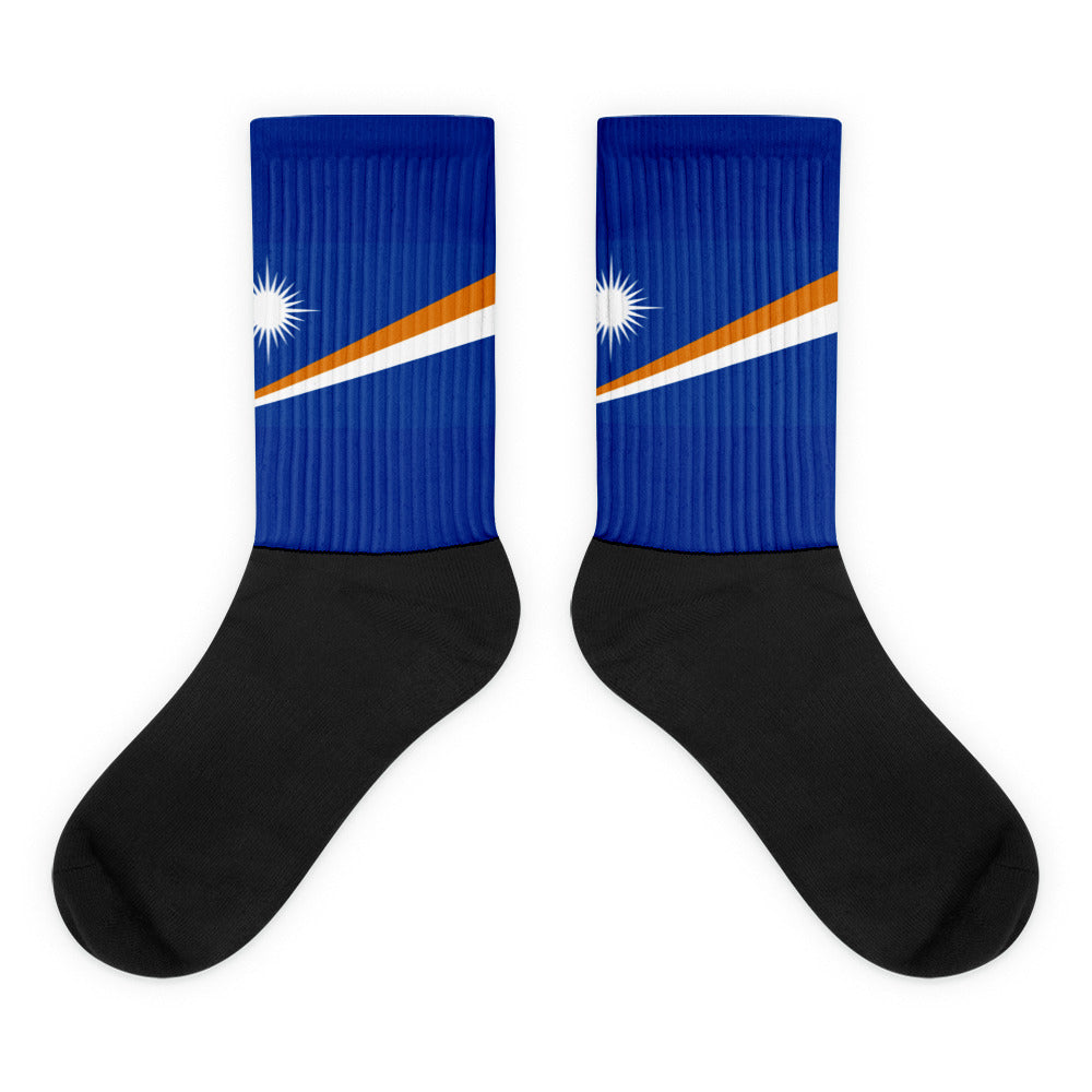 National Flag Socks - Collection 4 Marshall Islands socks-m