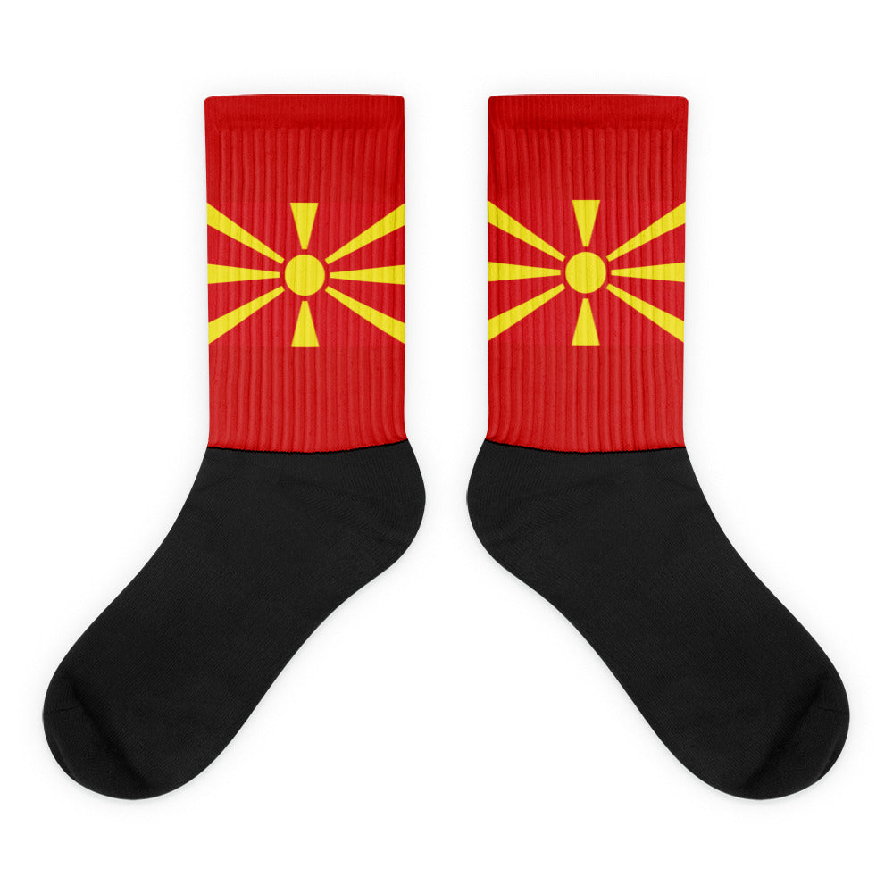 National Flag Socks - Collection 4 North Macedonia socks-m