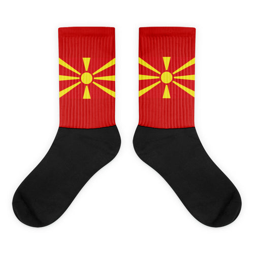 National Flag Socks - Collection 4 North Macedonia / M