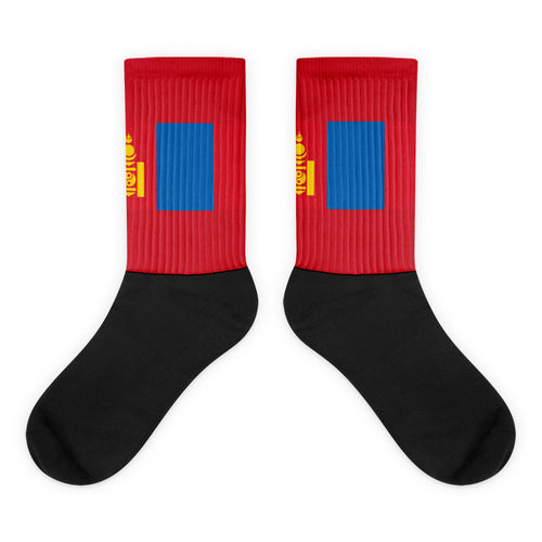 National Flag Socks - Collection 4 Mongolia / M