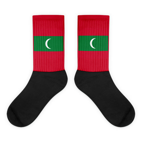 National Flag Socks - Collection 4 Maldives / M