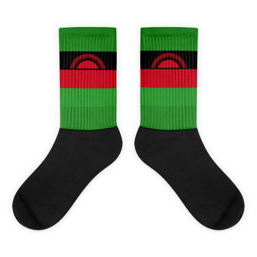 National Flag Socks - Collection 4 Malawi / M