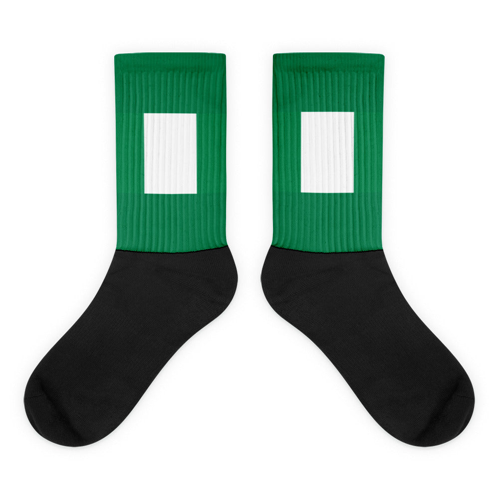 National Flag Socks - Collection 4 Nigeria socks-m
