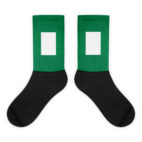 National Flag Socks - Collection 4 Nigeria / M