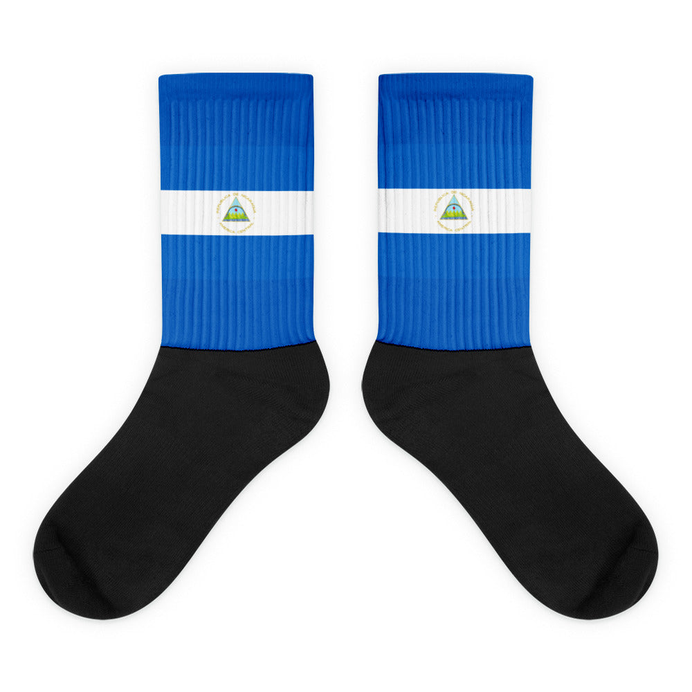 National Flag Socks - Collection 4 Nicaragua socks-m