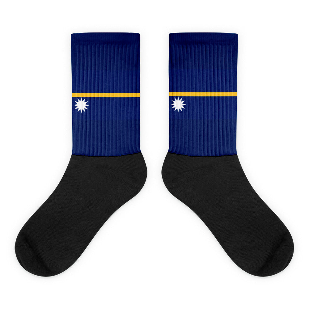 National Flag Socks - Collection 5 Nauru socks-m