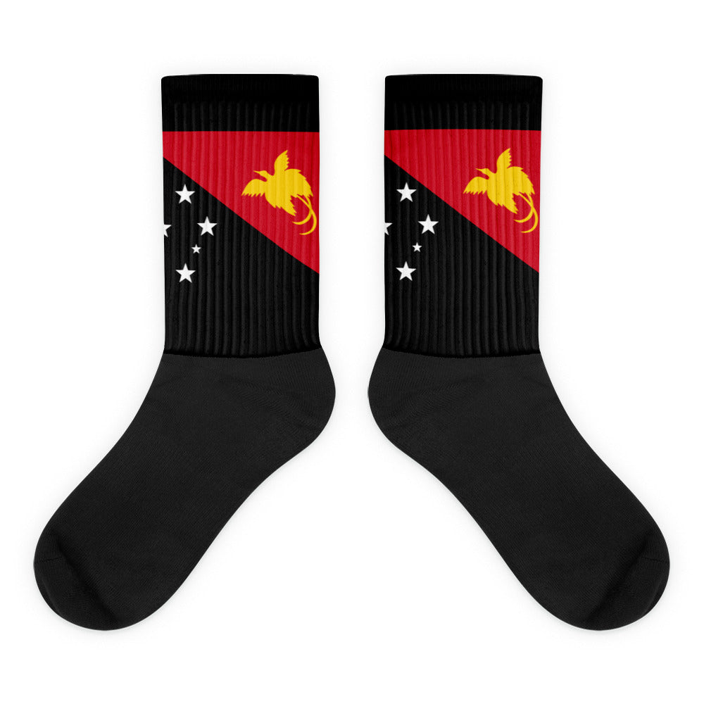 National Flag Socks - Collection 5 Papua New Guinea socks-m