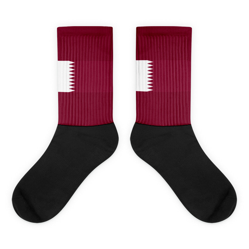 National Flag Socks - Collection 5 Qatar socks-m