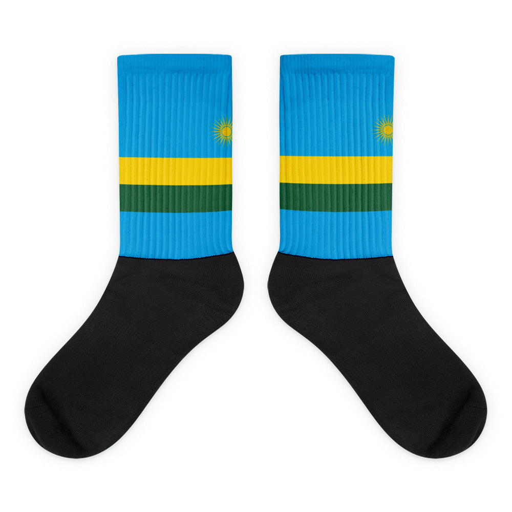 National Flag Socks - Collection 5 Rwanda socks-m