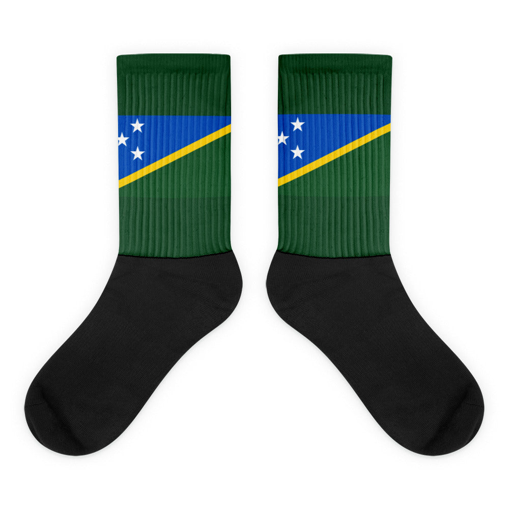 National Flag Socks - Collection 5 Solomon Islands socks-m