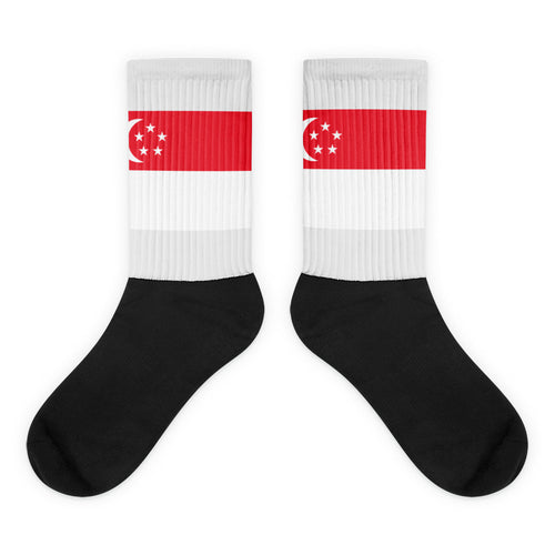 National Flag Socks - Collection 5 Singapore / M