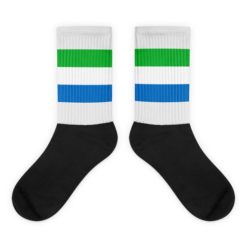 National Flag Socks - Collection 5 Sierra Leone / M