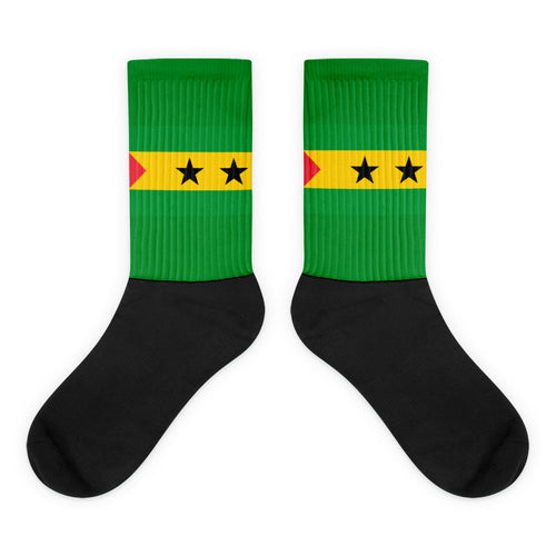National Flag Socks - Collection 5 Sao Tome & Principe / M
