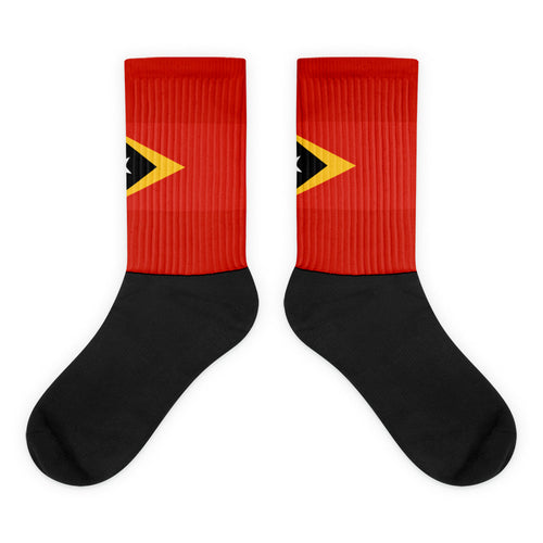 National Flag Socks - Collection 6 Timor-Leste / M