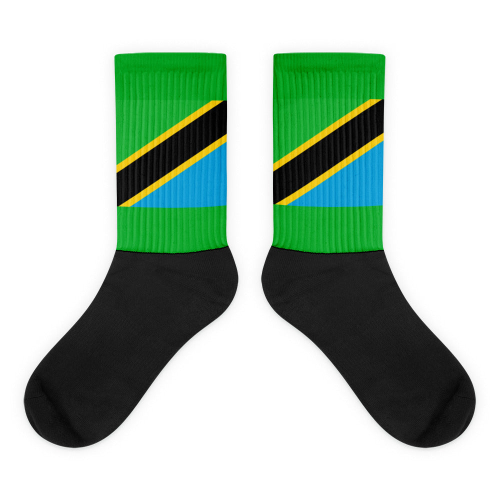 National Flag Socks - Collection 6 Tanzania socks-m