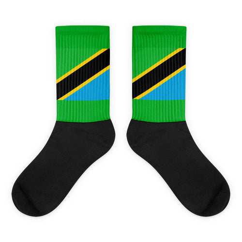 National Flag Socks - Collection 6 Tanzania / M