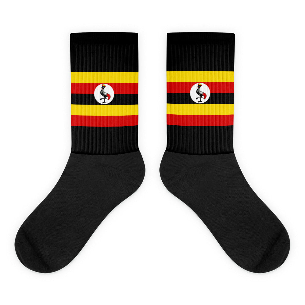 National Flag Socks - Collection 6 Uganda socks-m