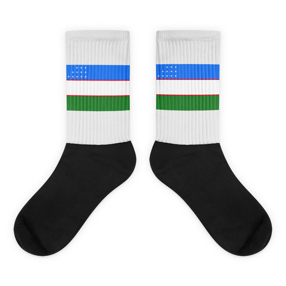 National Flag Socks - Collection 6 Uzbekistan socks-m