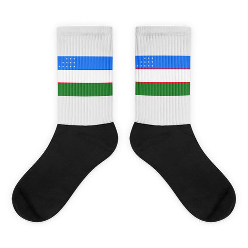 National Flag Socks - Collection 6 Uzbekistan / M