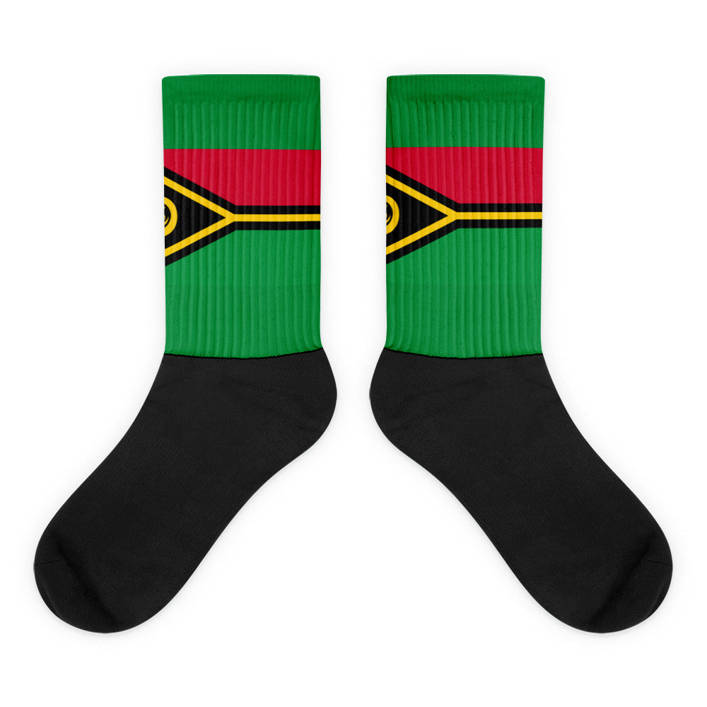 National Flag Socks - Collection 6 Vanuatu socks-m