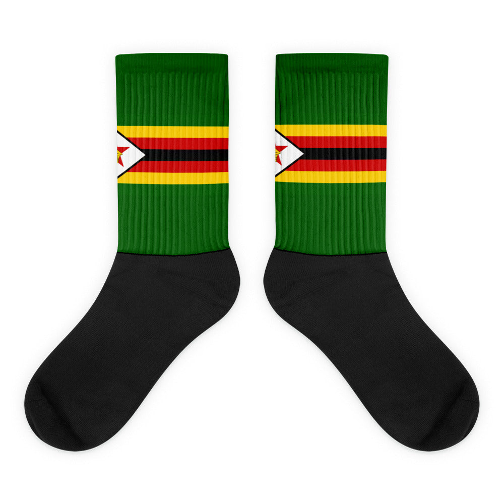 National Flag Socks - Collection 6 Zimbabwe socks-m
