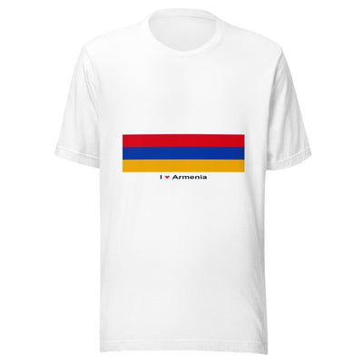 Statement Flag Shirts - Collection 1 Armenia / S / White