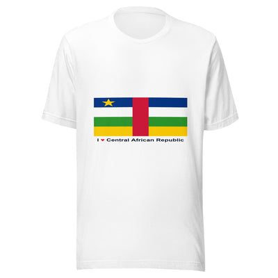 Statement Flag Shirts - Collection 2 Central African Republic / S / White