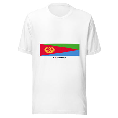Statement Flag Shirts - Collection 3 Eritrea / S / White