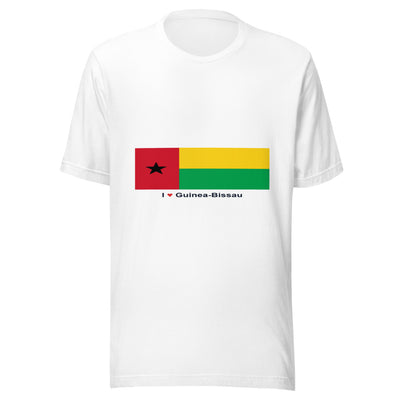 Statement Flag Shirts - Collection 4 Guinea-Bissau / S / White