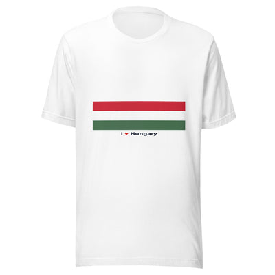 Statement Flag Shirts - Collection 4 Hungary / S / White
