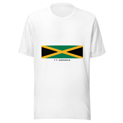 Statement Flag Shirts - Collection 5 Jamaica / S / White