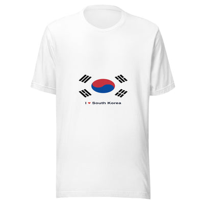 Statement Flag Shirts - Collection 5 South Korea / S / White