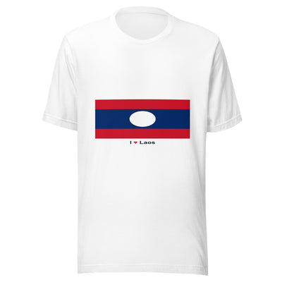 Statement Flag Shirts - Collection 5 Laos / S / White