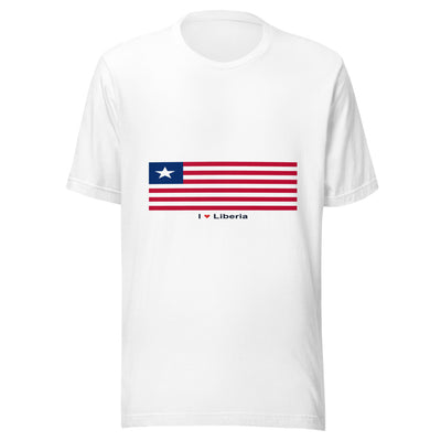 Statement Flag Shirts - Collection 5 Liberia / S / White