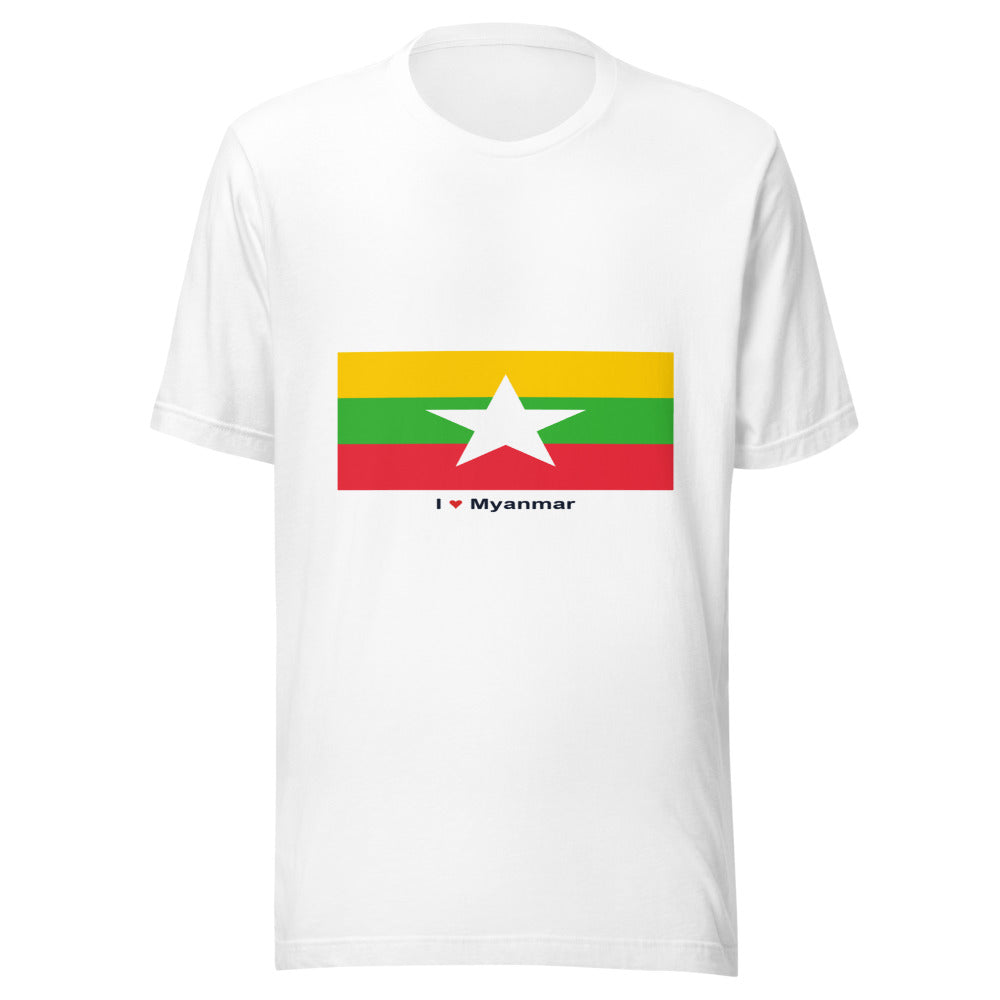 Statement Flag Shirts - Collection 6 Myanmar