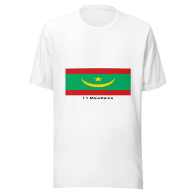 Statement Flag Shirts - Collection 6 Mauritania / S / White