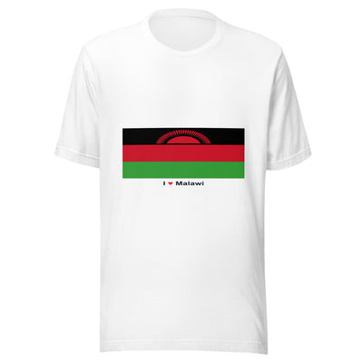 Statement Flag Shirts - Collection 6 Malawi / S / White