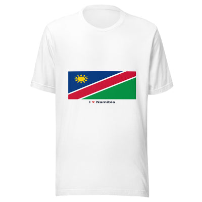 Statement Flag Shirts - Collection 7 Namibia / S / White