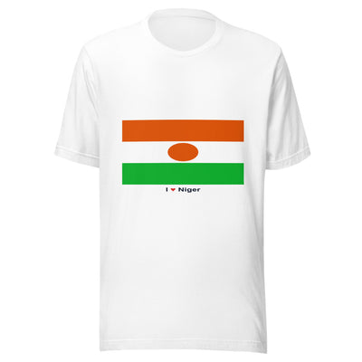 Statement Flag Shirts - Collection 7 Niger / S / White