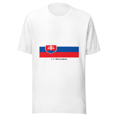 Statement Flag Shirts - Collection 8 Slovakia / S / White