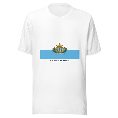 Statement Flag Shirts - Collection 8 San Marino / S / White