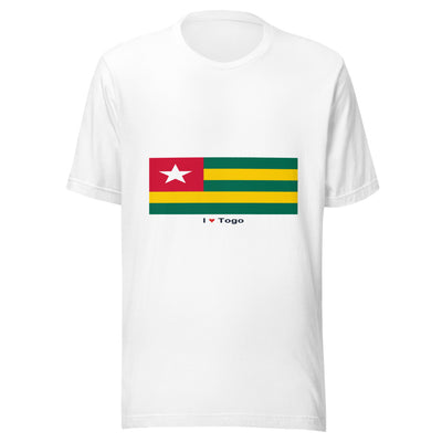 Statement Flag Shirts - Collection 9 Togo / S / White