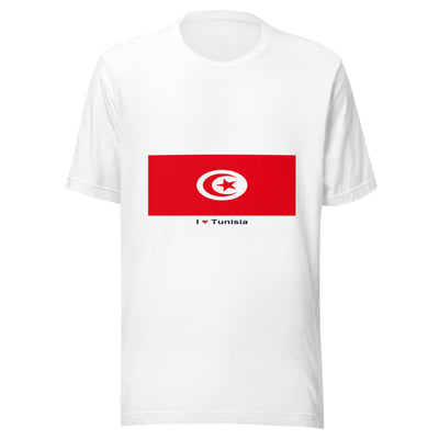 Statement Flag Shirts - Collection 9 Tunisia / S / White