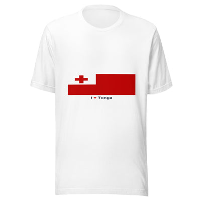 Statement Flag Shirts - Collection 9 Tonga / S / White
