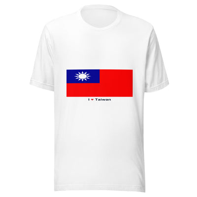 Statement Flag Shirts - Collection 9 Taiwan / S / White