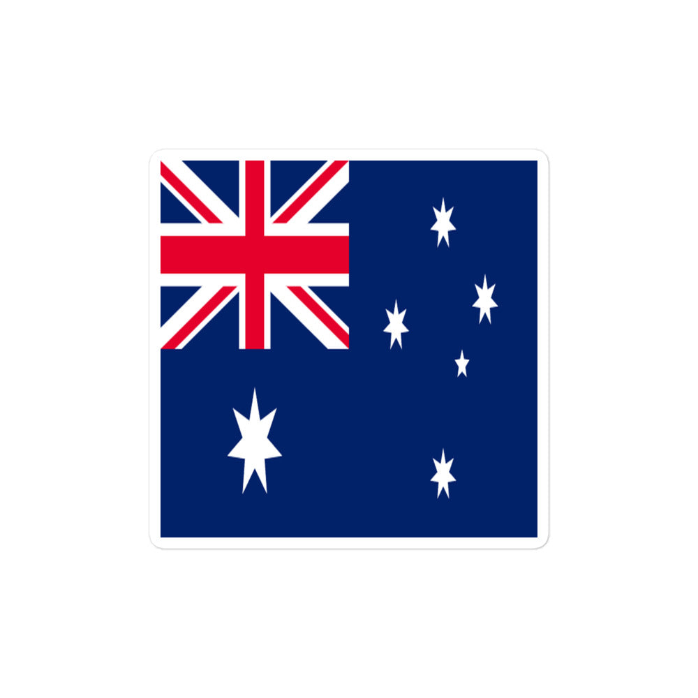 National Flag Stickers - Collection 1 Australia sticker-4x4