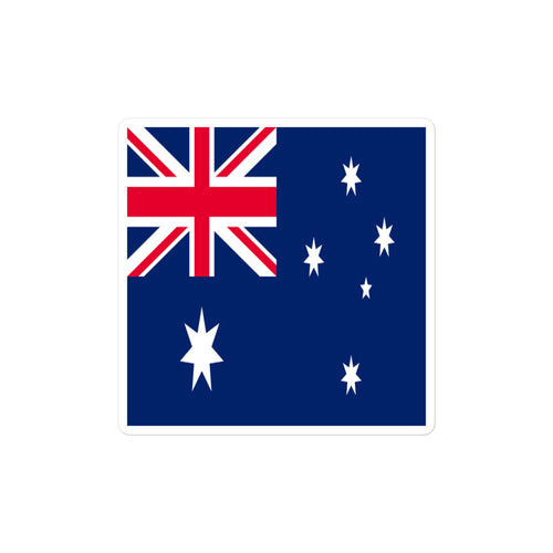National Flag Stickers - Collection 1 Australia / 2x2 / Satin