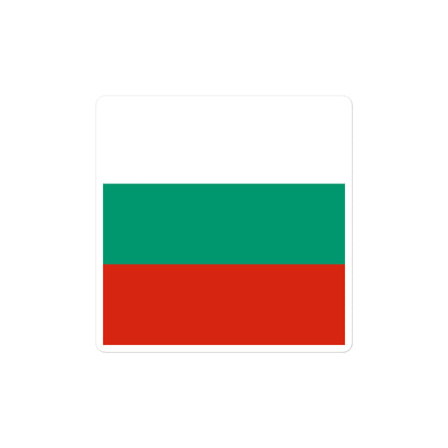 National Flag Stickers - Collection 1 Bulgaria / 2x2 / Satin
