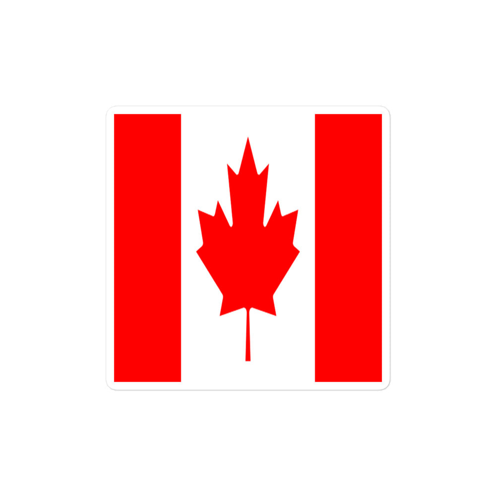 National Flag Stickers - Collection 2 Canada sticker-4x4