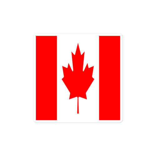 National Flag Stickers - Collection 2 Canada / 2x2 / Satin